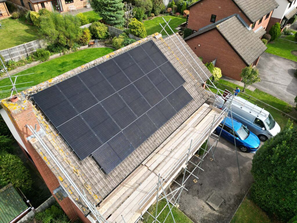 Residential solar PV project